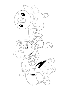Pokemon Kleurplaat. Pokemon Kleurplaten Tv series kleurplaten 