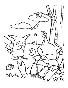 Pokemon Kleurplaat. Pokemon Kleurplaten Tv series kleurplaten 