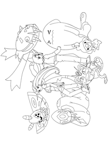 Pokemon Kleurplaat. Pokemon Kleurplaten Tv series kleurplaten 