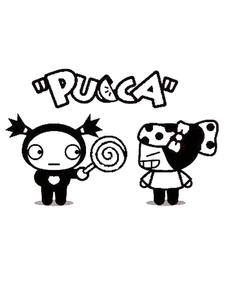 Pucca Kleurplaat. Pucca Kleurplaten Tv series kleurplaten 