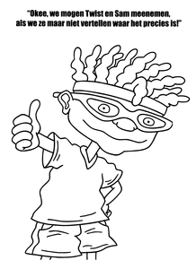 Rocket Power Kleurplaat. Kleurplaten Tv series kleurplaten Rocket power 