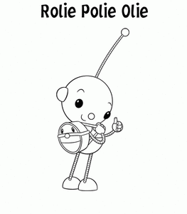 Rolie Polie Olie Kleurplaat. Kleurplaten Tv series kleurplaten Rolie polie olie 