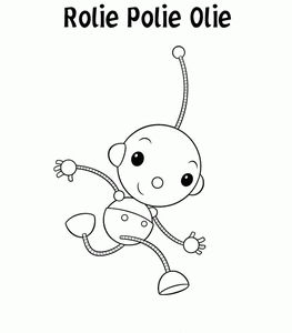 Rolie Polie Olie Kleurplaat. Kleurplaten Tv series kleurplaten Rolie polie olie 