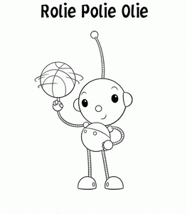 Rolie Polie Olie Kleurplaat. Kleurplaten Tv series kleurplaten Rolie polie olie 