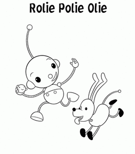 Rolie Polie Olie Kleurplaat. Kleurplaten Tv series kleurplaten Rolie polie olie 