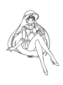 Sailormoon Kleurplaat. Kleurplaten Tv series kleurplaten Sailormoon 