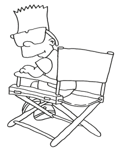 Simpsons Kleurplaat. Simpsons Kleurplaten Tv series kleurplaten 