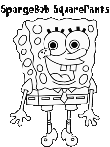 Spongebob Kleurplaat. Spongebob Kleurplaten Tv series kleurplaten 