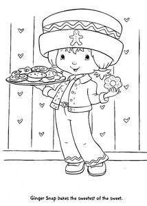 Strawberry Shortcake Kleurplaat. Strawberry shortcake Kleurplaten Tv series kleurplaten 