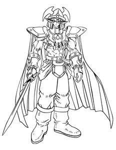 Yu Gi Oh Kleurplaat. Kleurplaten Yu gi oh Tv series kleurplaten 