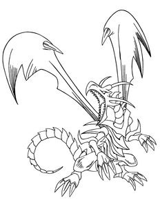 Yu Gi Oh Kleurplaat. Kleurplaten Yu gi oh Tv series kleurplaten 