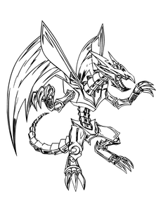 Yu Gi Oh Kleurplaat. Kleurplaten Yu gi oh Tv series kleurplaten 
