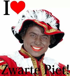 Sinterklaas Plaatjes 5 december I love zwarte piet 