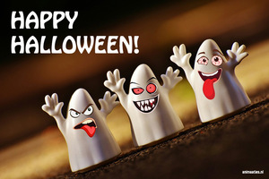 Halloween Poppetjes Facebook plaatjes Happy halloween 