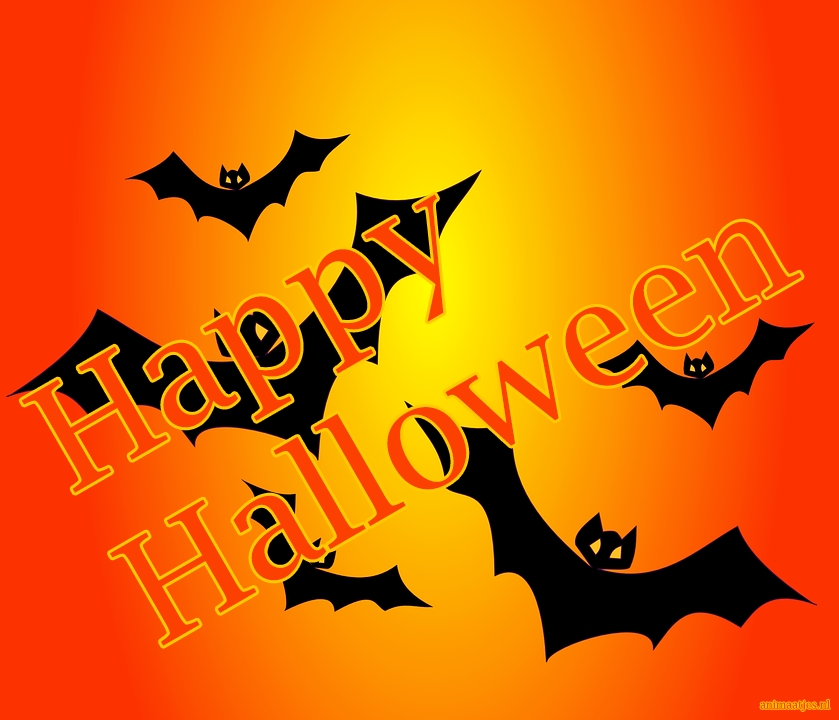 Halloween Vleermuizen Facebook plaatjes Happy halloween 