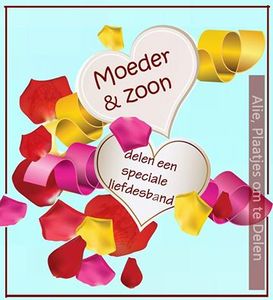 Facebook plaatjes Moeder en zoon Moeder en zoon delen een speciale liefdesband 