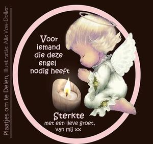 Sterkte Facebook plaatjes Voor iemand die deze engel nodig heeft sterkte met een lieve groet van mij xxx 