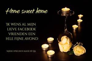 Fijne avond Facebook plaatjes Ik wens al mijn lieve facebook vrienden een hele fijne avond 