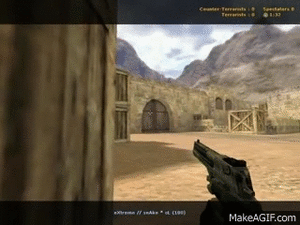 Counter Strike 1.6 GIF. Games Gifs Counter strike 1.6 