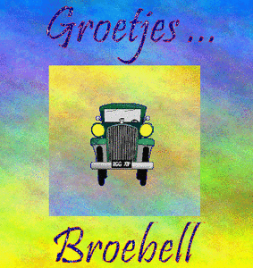 Naamanimaties Broebell Groetjes Van Broebell