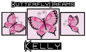 Naamanimaties Kelly Kelly Butterfly Dreams