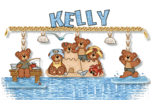 Naamanimaties Kelly Kelly Beertjes Op Het Strand