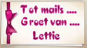 Naamanimaties Lettie 