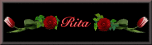 Naamanimaties Rita Naamplaatje Rita Met Rozen