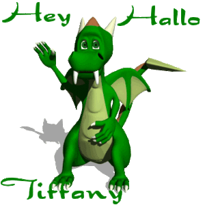 Naamanimaties Tiffany Tiffany Draak Zwaait