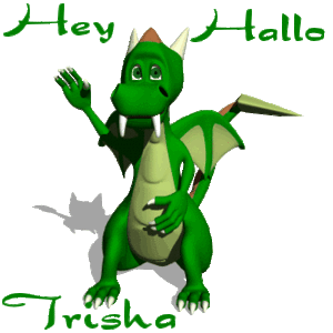 Naamanimaties Trisha Dinosaurus Die Zwaait En Hey Hallo Ezgt
