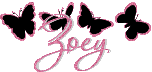 Naamanimaties Zoey 