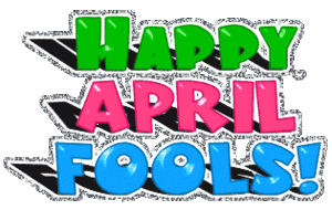 1 april Plaatjes Happy April Fools Glittertekst