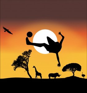Afrika Plaatjes Zonsondergang