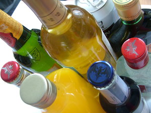 Plaatjes Alcohol Flessen Drank