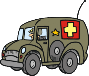 Ambulance Plaatjes Legerambulance