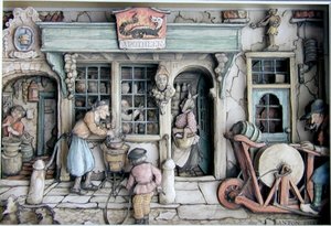 Plaatjes Anton pieck 