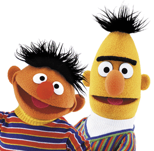 Plaatjes Bert en ernie 