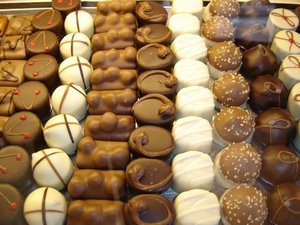 Plaatjes Bonbon Chocolade Bonbons