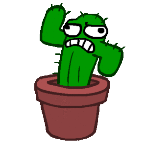 Plaatjes Cactussen Dansende Cactus In Een Pot