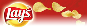 Chips Plaatjes Logo Lays Met Naturel Chips