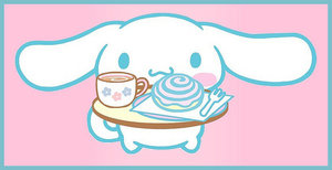 Cinnamoroll Plaatjes Cinnamoroll Met Thee En Gebakje