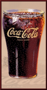 Plaatjes Coca cola Glas Cola