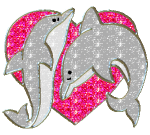 Dolfijnen Plaatjes Glitter Dolfijn