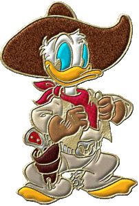 Plaatjes Donald duck Donald Duck In Cowboypak