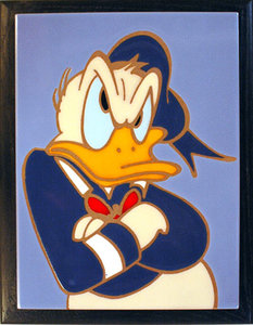 Plaatjes Donald duck Donald Duck Is Boos