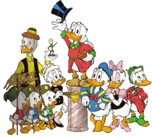 Plaatjes Donald duck De Familie Duck