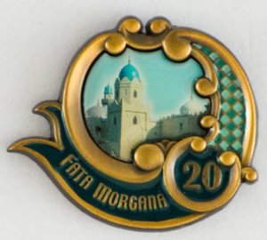 Plaatjes Efteling pins Efteling Jubileum Pins Fata Morgana 20 Jaar