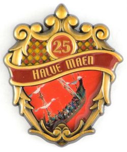 Plaatjes Efteling pins Efteling Jubileum Pins Halve Maen Schommelschip 25 Jaar