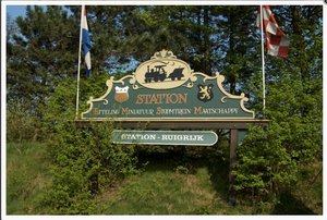 Plaatjes Efteling Bord Efteling Oude Station Oost