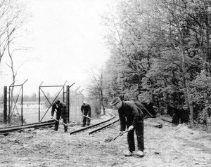 Plaatjes Efteling Efteling Aanleg Spoor Ca 1968